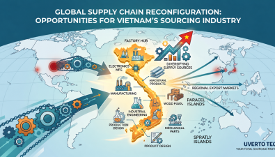 GLOBAL SUPPLY CHAIN REALIGNMENT AFTER GEOPOLITICAL TENSIONS AND NEW TARIFF POLICIES: OPPORTUNITIES FOR VIETNAM'S SOURCING INDUSTRY