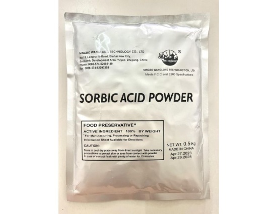 CUNG ỨNG AXIT SORBIC