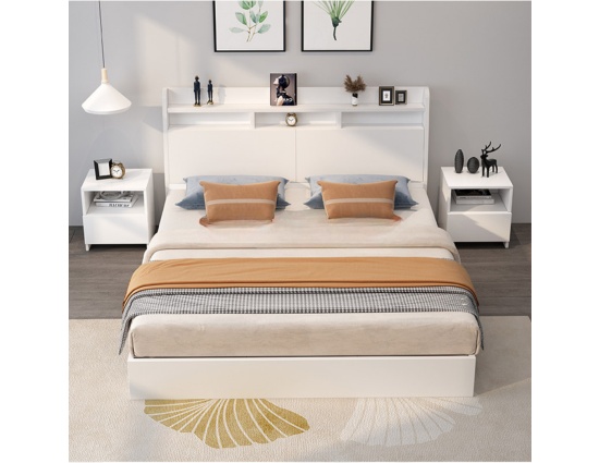 THE BED - BOOKCASE STORAGE BED